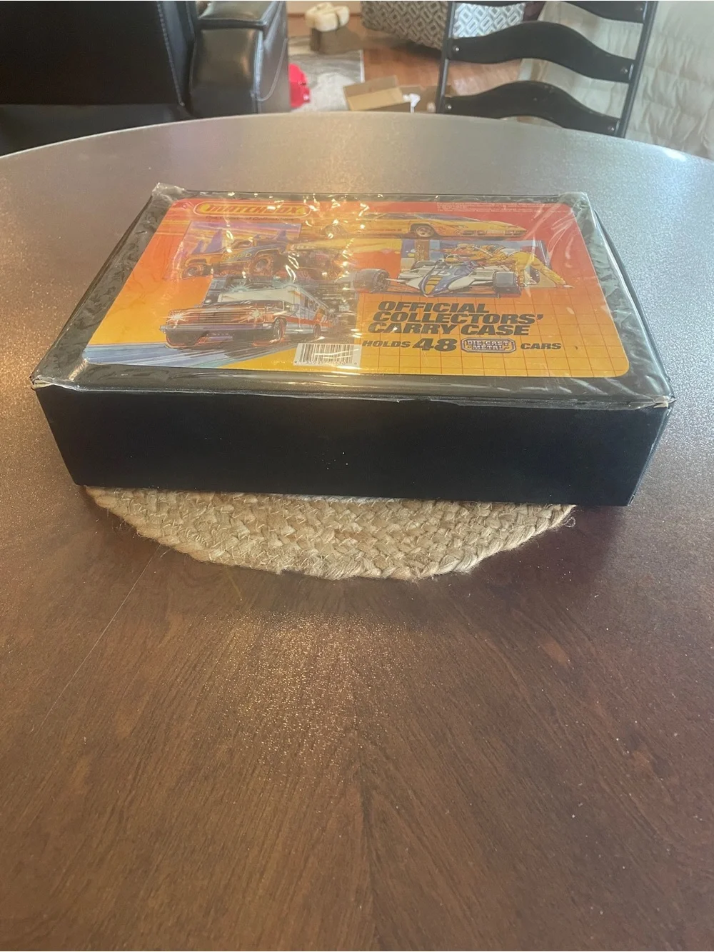 Vintage 1983 Matchbox Holds 48 Cars Official Collectors Carry Case w/ 48 cars